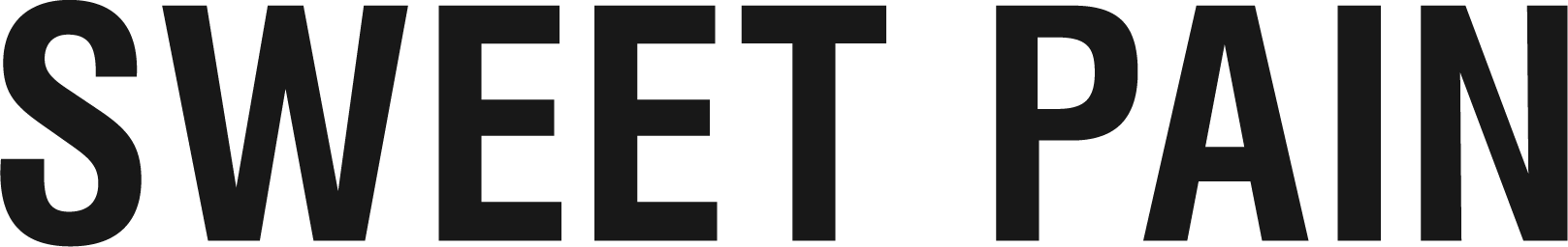 SWEET PAIN logo in black color