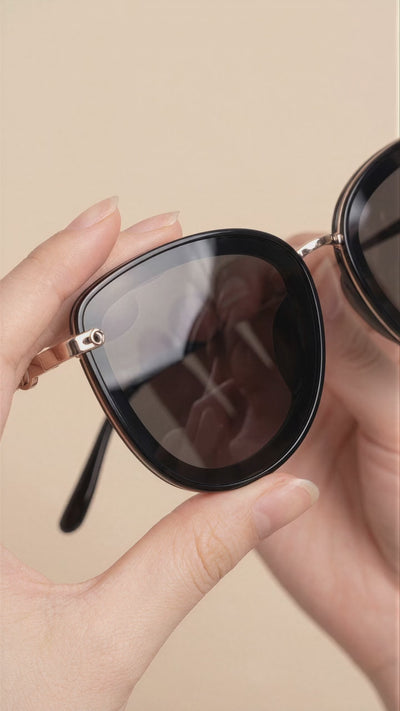 Sweet Pain ZEISS lens close-up — German-engineered optics with UV400 protection